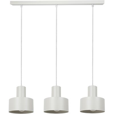 Sigma Sospensione Industriale 3xe27 67cm Grigio/beige Rif Sigma Sospensione Industriale 3xe27 67cm Grigio/beige Rif