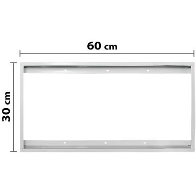 LEDLUX Struttura Telaio Supporto Montaggio Pannello Led 60x30cm LEDLUX Struttura Telaio Supporto Montaggio Pannello Led 60x30cm