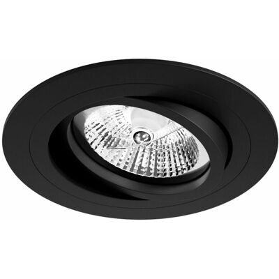 BENEITO FAURE Faretto Da Incasso Avant R 111mm Per Lampadine Gu10, Struttura In Alluminio Nero Opaco, Inclinabile 45 Gradi E Orientabile - Beneito & Faure BENEITO FAURE Faretto Da Incasso Avant R 111mm Per Lampadine Gu10, Struttura In Alluminio Nero Opaco, Inclinabile 45 Gradi E Orientabile - Beneito & Faure