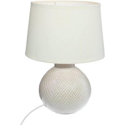 ATMOSPHERA Lampada In Ceramica Joas H29cm - Beige - Créateur D'Intérieur ATMOSPHERA Lampada In Ceramica Joas H29cm - Beige - Créateur D'Intérieur