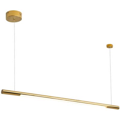 MAXLIGHT Lampada A Sospensione Moderna Oro 150cm Led 26w MAXLIGHT Lampada A Sospensione Moderna Oro 150cm Led 26w