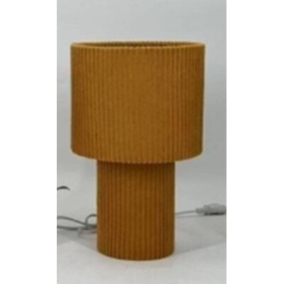 ATMOSPHERA Lampada Jolina Cilindrica, Altezza 28 Cm, Gialla - Créateur D'Intérieur ATMOSPHERA Lampada Jolina Cilindrica, Altezza 28 Cm, Gialla - Créateur D'Intérieur