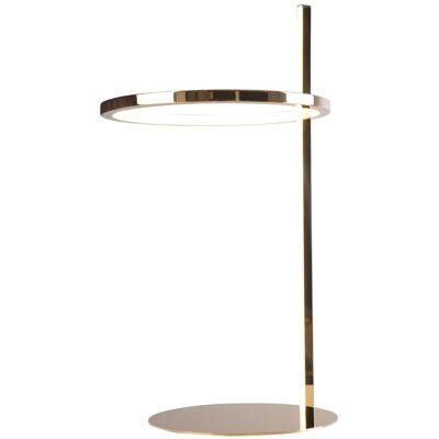 MAXLIGHT Lampada Da Scrivania Moderna Oro Anello Led 14w Lozanna MAXLIGHT Lampada Da Scrivania Moderna Oro Anello Led 14w Lozanna