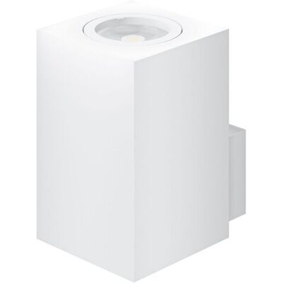 BENEITO FAURE Zio Wall Applique Led Da Parete Bianco Mate 38° Per Lampadina Gu10 50mm, Design Moderno Quadrato Per Illuminazione D'Interni - Beneito & Faure BENEITO FAURE Zio Wall Applique Led Da Parete Bianco Mate 38° Per Lampadina Gu10 50mm, Design Moderno Quadrato Per Illuminazione D'Interni - Beneito & Faure