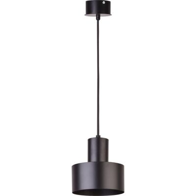 Lampada Sospensione Nera Sigma - Altezza Regolabile Lampada Sospensione Nera Sigma - Altezza Regolabile