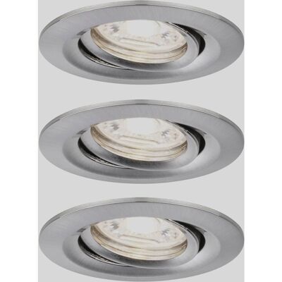 Paulmann 94295 Ebl Nova Mini Coin Lampada Led Da Incasso Kit Da 3 4 W Ferro Paulmann 94295 Ebl Nova Mini Coin Lampada Led Da Incasso Kit Da 3 4 W Ferro