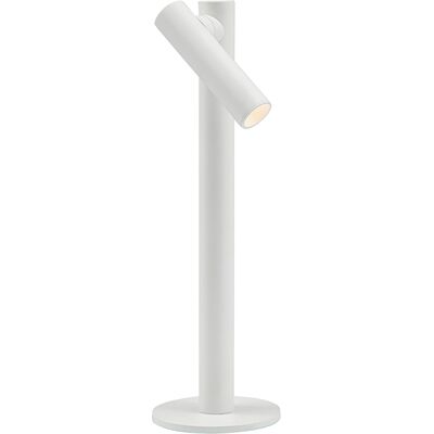 ROSSINI ILLUMINAZIONE Voice Lampada Da Tavolo Portatile Led 2,2w 2700k Ip54 Bianca - Design Orientabile 360° Con Torcia Rimovibile Magnetica E Dimmer Touch - Rossini Group ROSSINI ILLUMINAZIONE Voice Lampada Da Tavolo Portatile Led 2,2w 2700k Ip54 Bianca - Design Orientabile 360° Con Torcia Rimovibile Magnetica E Dimmer Touch - Rossini Group