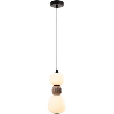 MAXLIGHT Lampada A Sospensione Moderna Tripla Nero/marrone Led 13w MAXLIGHT Lampada A Sospensione Moderna Tripla Nero/marrone Led 13w