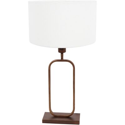 STEINHAUER - Lampada Da Tavolo - Stang - Bronzo - Lino Metallo - STEINHAUER - Lampada Da Tavolo - Stang - Bronzo - Lino Metallo -