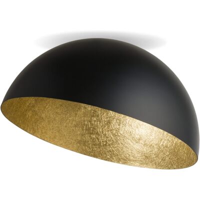 Lampada a Sospensione Moderna Sigma Nero/Oro - 1x60W E27 Lampada a Sospensione Moderna Sigma Nero/Oro - 1x60W E27