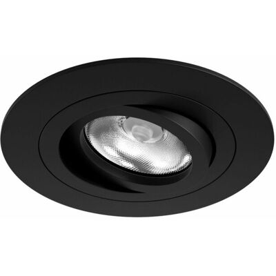 BENEITO FAURE One Recessed Faretto Led Da Incasso 50mm Gu10 Orientabile 360° Inclinazione 45° Finitura Nero Opaco Grado Protezione Ip20 - Beneito & Faure BENEITO FAURE One Recessed Faretto Led Da Incasso 50mm Gu10 Orientabile 360° Inclinazione 45° Finitura Nero Opaco Grado Protezione Ip20 - Beneito & Faure