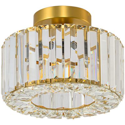 LIGHT PRESTIGE Plafoniera Galactico Oro Cristallo 24,5cm E27 Prestige LIGHT PRESTIGE Plafoniera Galactico Oro Cristallo 24,5cm E27 Prestige