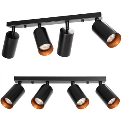 Toolight Lampada da Soffitto APP940-4C - Luce da soffitto Toolight Lampada da Soffitto APP940-4C - Luce da soffitto