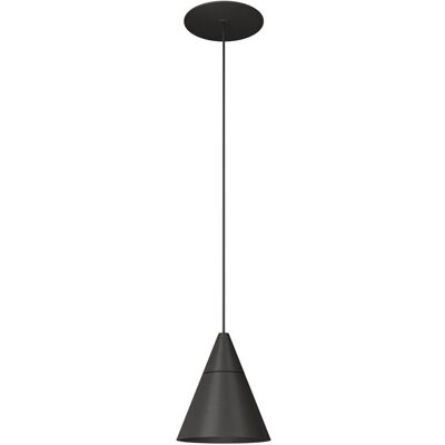 BENEITO FAURE Zoe Suspension Recessed - Lampada A Sospensione Conica Led 7w, 38º, 3000k, Finitura Nero Opaco, Cri90, Ugr19 - Beneito & Faure BENEITO FAURE Zoe Suspension Recessed - Lampada A Sospensione Conica Led 7w, 38º, 3000k, Finitura Nero Opaco, Cri90, Ugr19 - Beneito & Faure