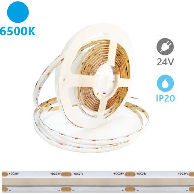 ALCAPOWER Striscia Led Serie Sob 5m 24v 15w/m 2100lm/m Luce Fredda 6500k Cri90 Ip20 - Soluzione Professionale Per Illuminazione Lineare Ad Alta Resa ALCAPOWER Striscia Led Serie Sob 5m 24v 15w/m 2100lm/m Luce Fredda 6500k Cri90 Ip20 - Soluzione Professionale Per Illuminazione Lineare Ad Alta Resa