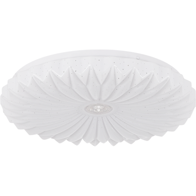 LIGHT PRESTIGE Plafoniera Zivora Bianca Ø40cm Effetto Stellare Led 23w LIGHT PRESTIGE Plafoniera Zivora Bianca Ø40cm Effetto Stellare Led 23w