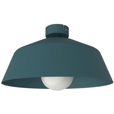 Lumicom Tokyo Lampada da Soffitto - E27, Blu Mediterraneo, 35cm Lumicom Tokyo Lampada da Soffitto - E27, Blu Mediterraneo, 35cm