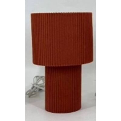 ATMOSPHERA Lampada Jolina Cilindrica, Altezza 28 Cm, Color Terracotta - Créateur D'Intérieur ATMOSPHERA Lampada Jolina Cilindrica, Altezza 28 Cm, Color Terracotta - Créateur D'Intérieur