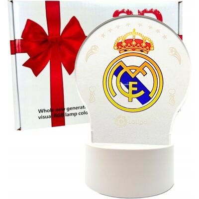 OEM Lampada Da Scrivania A Led 3d Del Real Madrid, Ideale Come Regalo Di Natale Per Bambini. OEM Lampada Da Scrivania A Led 3d Del Real Madrid, Ideale Come Regalo Di Natale Per Bambini.