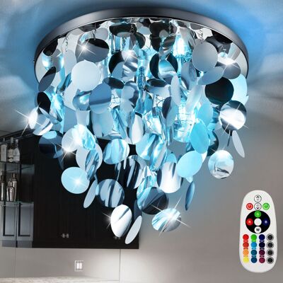 ETC-SHOP - Lampada Da Soffitto Dimmerabile Camera Da Letto Telecomando Tenda Di Luce In Un Set Di Lampade Led Rgb ETC-SHOP - Lampada Da Soffitto Dimmerabile Camera Da Letto Telecomando Tenda Di Luce In Un Set Di Lampade Led Rgb