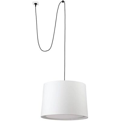FARO BARCELONA Conga Lámpara Colgante Blanco Con Clavija 68604-54 FARO BARCELONA Conga Lámpara Colgante Blanco Con Clavija 68604-54