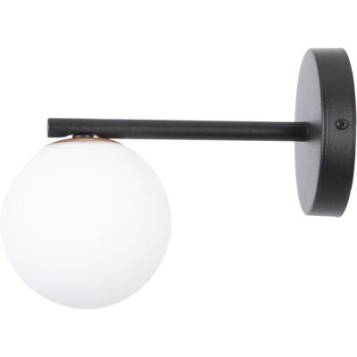Lampada da Parete Sigma Modello 33194 - Design Moderno Bianco e Nero Lampada da Parete Sigma Modello 33194 - Design Moderno Bianco e Nero