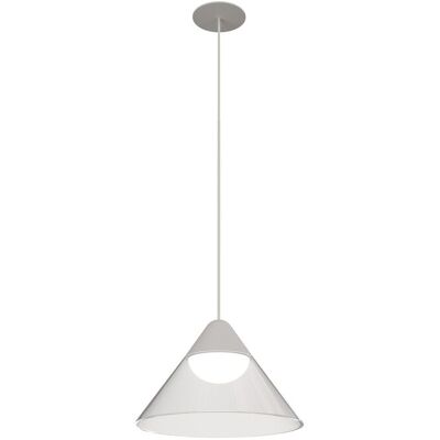 BENEITO FAURE Lampada A Sospensione Led Ark Beneito & Faure 6w 3000k 90º Bianco/trasparente, Design Conico Per Interni - Illuminazione Elegante BENEITO FAURE Lampada A Sospensione Led Ark Beneito & Faure 6w 3000k 90º Bianco/trasparente, Design Conico Per Interni - Illuminazione Elegante