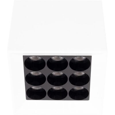 MAXLIGHT Faretto Soffitto Quadrato Bianco Led 10w 3000k X-line MAXLIGHT Faretto Soffitto Quadrato Bianco Led 10w 3000k X-line
