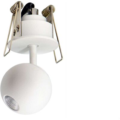 BENEITO FAURE Faretto Led Da Incasso A Soffitto Beneito & Faure Mini Bora Recessed 4,5w, Fascio 38°, 2700k, Colore Bianco Opaco, Orientabile - Beneito & Faure BENEITO FAURE Faretto Led Da Incasso A Soffitto Beneito & Faure Mini Bora Recessed 4,5w, Fascio 38°, 2700k, Colore Bianco Opaco, Orientabile - Beneito & Faure