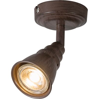 QAZQA Luce da Parete Coney - Marrone Ruggine - Stile Vintage QAZQA Luce da Parete Coney - Marrone Ruggine - Stile Vintage