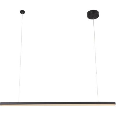 MAXLIGHT Lampada Sospensione Moderna Nera Barra Trio Led 36w MAXLIGHT Lampada Sospensione Moderna Nera Barra Trio Led 36w