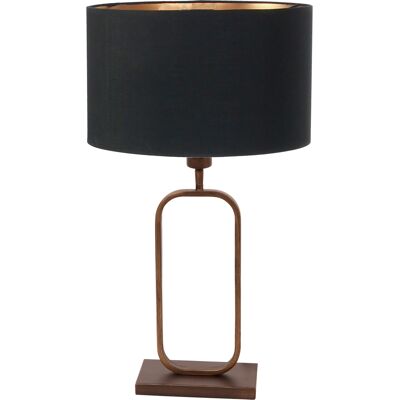 STEINHAUER - Lampada Da Tavolo - Stang - Bronzo - Lino Metallo - STEINHAUER - Lampada Da Tavolo - Stang - Bronzo - Lino Metallo -