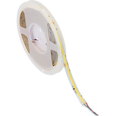 GREENICE Striscia Led Cob 5m 12w/m 700lm/m 6000ºk Ip67 24vdc GREENICE Striscia Led Cob 5m 12w/m 700lm/m 6000ºk Ip67 24vdc