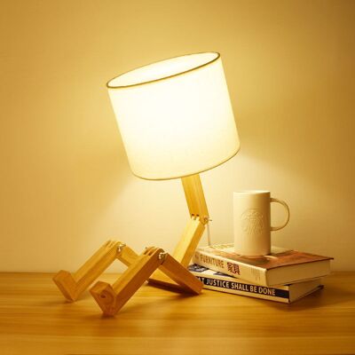 TREETALK Lampada Da Comodino Con Braccio E Base Regolabili, Lampada Da Lettura, Paralume In Tessuto, Lampada Da Scrivania Moderna Per Camera Da Letto, Soggiorno, Dormitorio, Lampadina Non Inclusa TREETALK Lampada Da Comodino Con Braccio E Base Regolabili, Lampada Da Lettura, Paralume In Tessuto, Lampada Da Scrivania Moderna Per Camera Da Letto, Soggiorno, Dormitorio, Lampadina Non Inclusa