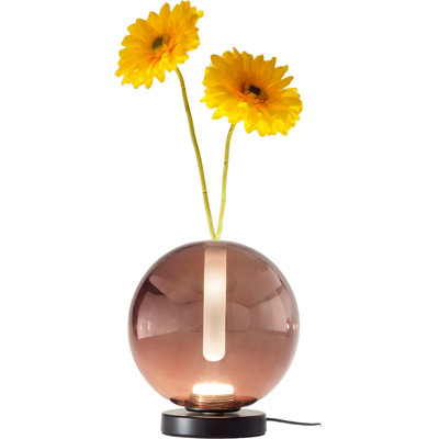 FABAS LUCE Lampada Da Tavolo Wengen Ametista, Led 7w Integrato 540lm, Vetro Borosilicato, Dimmerabile Touch Cct 2700k-3000k-4000k Ip20 - Wengen FABAS LUCE Lampada Da Tavolo Wengen Ametista, Led 7w Integrato 540lm, Vetro Borosilicato, Dimmerabile Touch Cct 2700k-3000k-4000k Ip20 - Wengen