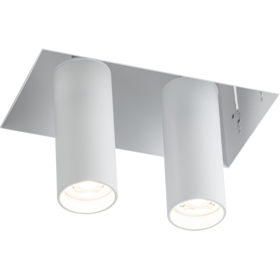 SHILO Faretto Incasso Rettangolare Bianco Orientabile 2xgu10 7803 SHILO Faretto Incasso Rettangolare Bianco Orientabile 2xgu10 7803