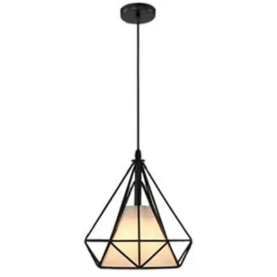 Lampadario Industriale Retrò Robertagor - E27 Nero Lampadario Industriale Retrò Robertagor - E27 Nero