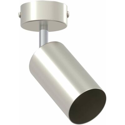 HELLOSHOP26 Faretto Da Soffitto Moderno Orientabile 6 X 6 X 16 Cm Illuminazione Precisa Atmosfera Accogliente Metallo Nichelato 020058301 HELLOSHOP26 Faretto Da Soffitto Moderno Orientabile 6 X 6 X 16 Cm Illuminazione Precisa Atmosfera Accogliente Metallo Nichelato 020058301