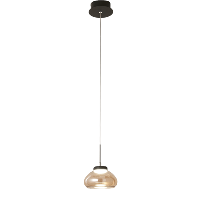 Fabas Luce Arabella Ambra 8W LED Lampada a sospensione - Lampada a sospensione Fabas Luce Arabella Ambra 8W LED Lampada a sospensione - Lampada a sospensione