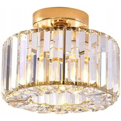 LIGHT PRESTIGE Plafoniera Galactico Oro Cristallo 24,5cm E27 Prestige LIGHT PRESTIGE Plafoniera Galactico Oro Cristallo 24,5cm E27 Prestige