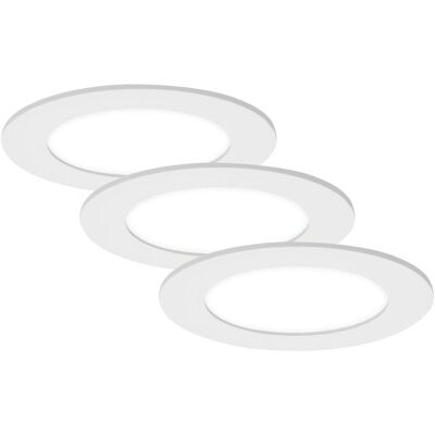 Briloner Faretti LED incassati - Set da 3 - Bianco - Faretti LED Briloner Faretti LED incassati - Set da 3 - Bianco - Faretti LED