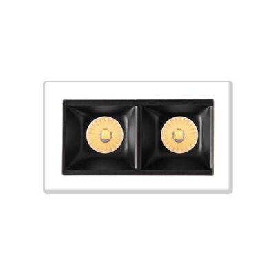 BENEITO FAURE Faretto Led Da Incasso Modulare Nano Tram 6w Bianco Opaco - Tecnologia Tuya 2700k-6000k, Cri90, Fascio 30º - Beneito & Faure BENEITO FAURE Faretto Led Da Incasso Modulare Nano Tram 6w Bianco Opaco - Tecnologia Tuya 2700k-6000k, Cri90, Fascio 30º - Beneito & Faure