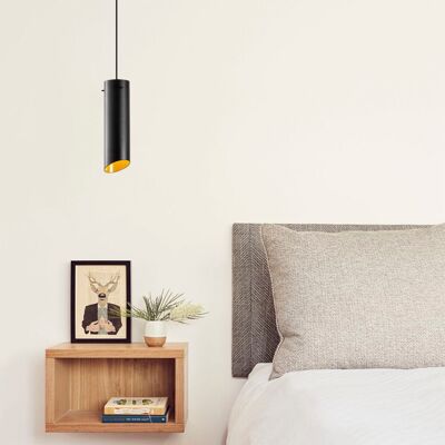 Opviq Modello 976 - Lampadario moderno Nero Giallo Opviq Modello 976 - Lampadario moderno Nero Giallo