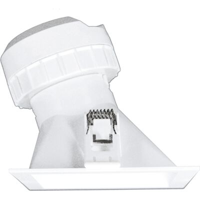 BENEITO FAURE Faretto Led Da Incasso Pulcom Sq Asimmetrico 8w 38º Cct Switch 2700k-3200k-4000k Bianco Opaco - Beneito & Faure Illuminazione Interni BENEITO FAURE Faretto Led Da Incasso Pulcom Sq Asimmetrico 8w 38º Cct Switch 2700k-3200k-4000k Bianco Opaco - Beneito & Faure Illuminazione Interni
