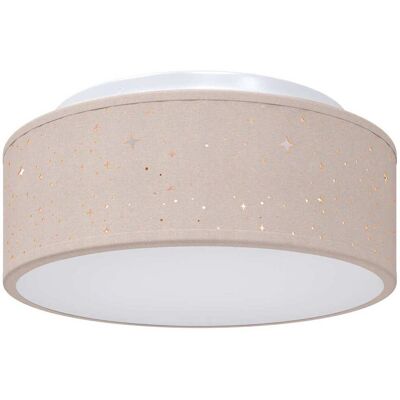 HELLOSHOP26 Lampada Da Soffitto Moderna E Minimalista Con Faretti 30 X 30 X 13 Cm Atmosfera Accogliente Tessuto Color Tortora 020058429 HELLOSHOP26 Lampada Da Soffitto Moderna E Minimalista Con Faretti 30 X 30 X 13 Cm Atmosfera Accogliente Tessuto Color Tortora 020058429