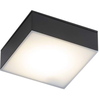 SHILO Faretto Bagno Quadrato Nero Led 10w 3000k Tottori 8057 SHILO Faretto Bagno Quadrato Nero Led 10w 3000k Tottori 8057