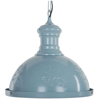 Lampada a sospensione in metallo blu Beliani - Lampada Pendante Lampada a sospensione in metallo blu Beliani - Lampada Pendante
