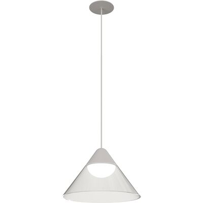 BENEITO FAURE Lampada A Sospensione Led Ark Beneito & Faure 6w 3000k 90º Bianco/trasparente, Design Conico Per Interni - Illuminazione Elegante BENEITO FAURE Lampada A Sospensione Led Ark Beneito & Faure 6w 3000k 90º Bianco/trasparente, Design Conico Per Interni - Illuminazione Elegante