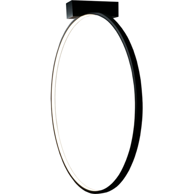 SHILO Applique Agaro Anello Nero Ø57 Led 17,8w 4000k SHILO Applique Agaro Anello Nero Ø57 Led 17,8w 4000k