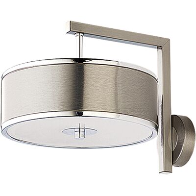 Jupiter Applique Moderna Cromo Argento Tonda 1xe14 11w Jazz Jupiter Applique Moderna Cromo Argento Tonda 1xe14 11w Jazz